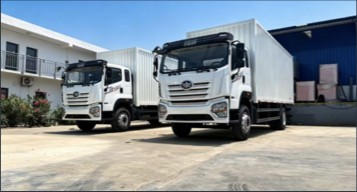 Senegal self-operated trucks
